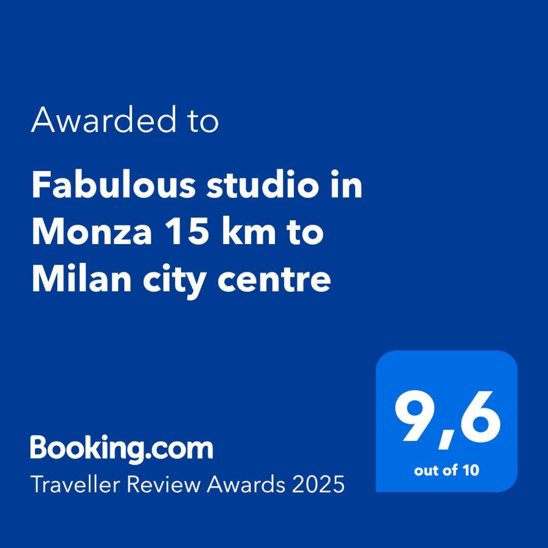 Fabulous Studio In Monza 15 Km To Milan City Centre Buitenkant foto